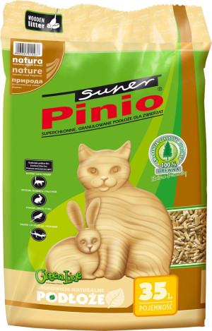 SUPER PINIO Żwirek drewniany 5L