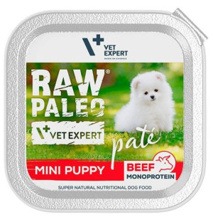 RAW PALEO Pate Mini Puppy Beef 150g
