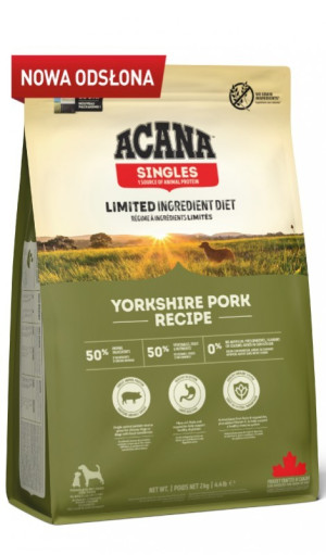 ACANA SINGLES Yorkshire Pork 6 kg