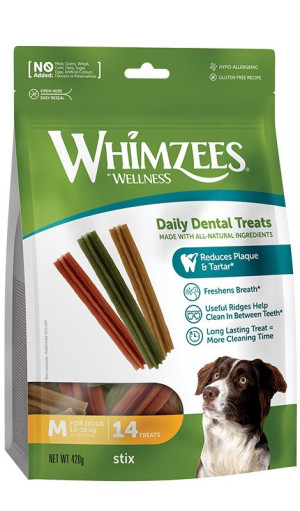 WHIMZEES Gryzaki dentystyczne Stix S 28 szt.