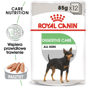 ROYAL CANIN CCN Digestive Care karma mokra - pasztet dla psów dorosłych o wrażliwym przewodzie pokarmowym 24x 85g