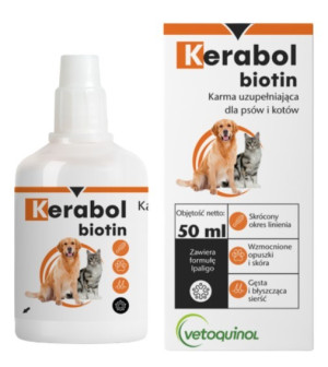 VETOQUINOL Kerabol Biotin 20ml