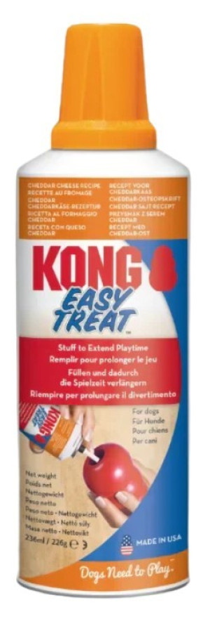 KONG Easy Treat Cheddar Cheese - Pasta o smaku sera 226g