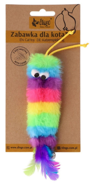 DINGO Zabawka dla kota Robak - Worm 15 cm