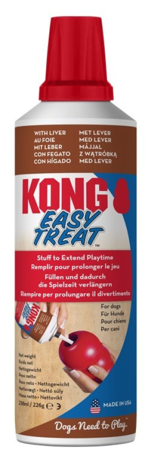 KONG Easy Treat Liver - Pasta o smaku wątróbki do zabawek 226g