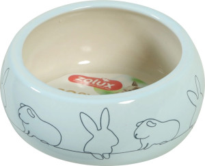 ZOLUX Miska Ceramiczna dla Gryzonia COSY - niebieska 150 ml