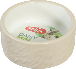 ZOLUX Miska Ceramiczna dla Gryzonia DAISY - beżowa 200 ml