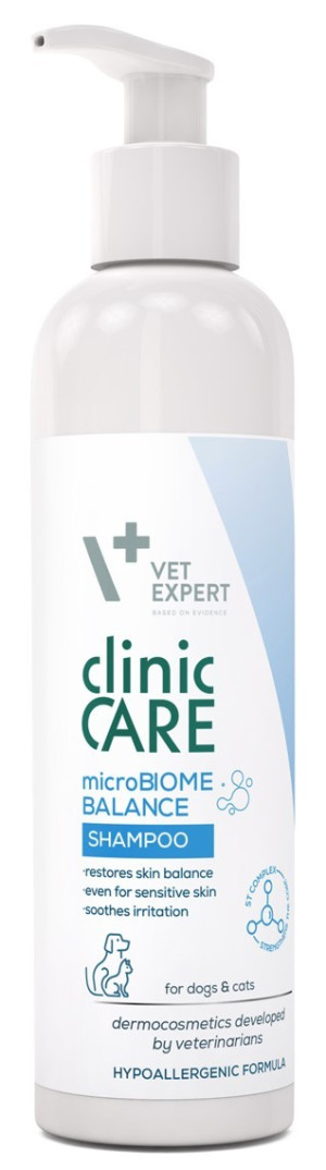 VETEXPERT Clinic Care Microbiome Balance Shampoo 250 ml