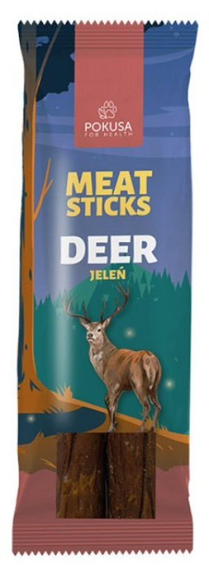 POKUSA Feel the Wild Meat Sticks jeleń 50g