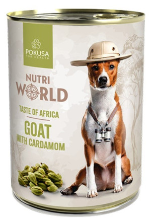 POKUSA NUTRI WORLD Taste of Africa Goat With Cardamom 400g