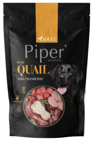 PIPER z Przepiórką i żurawioną 500g (saszetka)