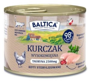 BALTICA PRZYSMAKI REGIONÓW Kot dorosły Kurczak 185g