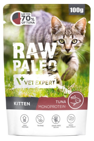 RAW PALEO Kitten Cat Tuna 100g