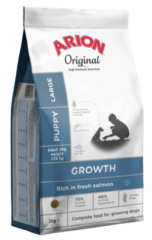 ARION Original Growth Salmon Puppy Large Breeds 2 kg