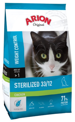 ARION Original Cat Sterilized Chicken 300g