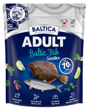 BALTICA EXCELLENT Adult Sensitive Baltic Fish dla małych ras 1 kg