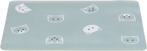 TRIXIE Podkładka pod miski dla kota Mimi 44 x 28 cm - szałwiowa