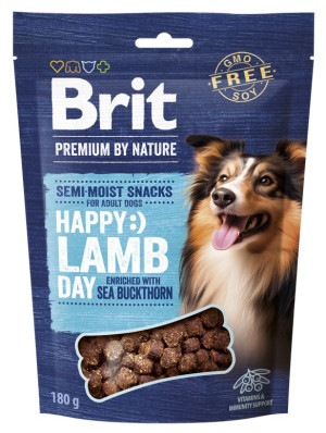 BRIT PREMIUM Dog Snack Lamb with Seabuckthorn 180g