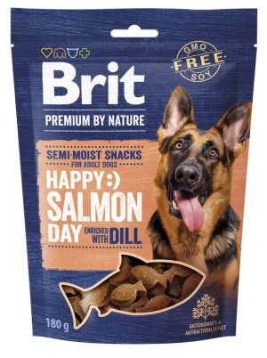 BRIT PREMIUM Dog Snack Salmon with Dill 180g