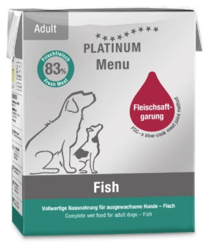PLATINUM Menu Adult Fish 375g
