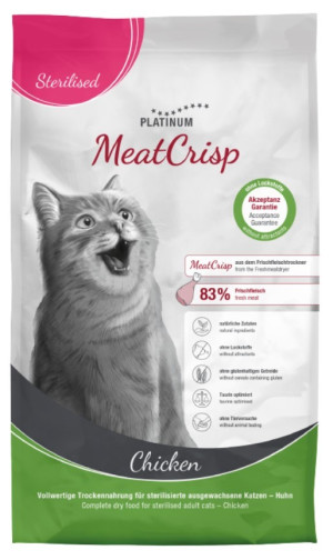 PLATINUM MeatCrisp Sterilised Chicken 400g