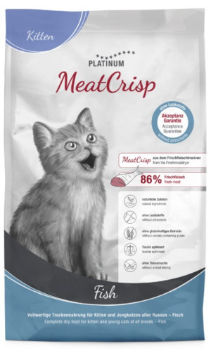 PLATINUM MeatCrisp Kitten Fish 400g