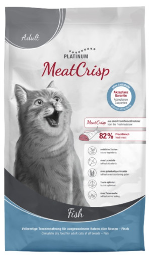 PLATINUM MeatCrisp Adult Fish 400g