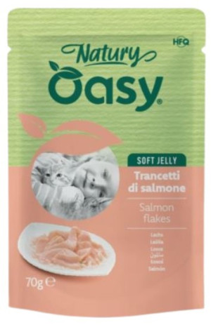 OASY Kot Łosoś (saszetka) 70g