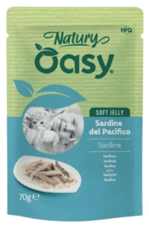OASY Kot Sardynki (saszetka) 70g
