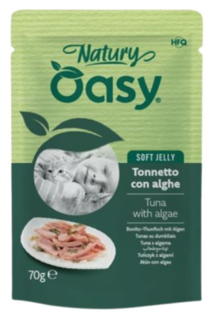 OASY Kot Tuńczyk z algami (saszetka) 70g
