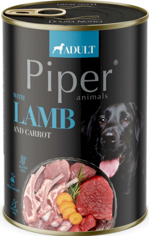 DOLINA NOTECI PIPER Jagnięcina z marchewką (puszka) 400g