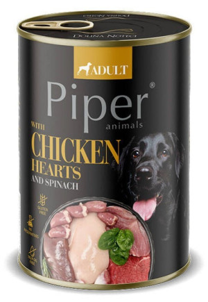 DOLINA NOTECI PIPER Serca kurczaka ze szpinakiem (puszka) 400g