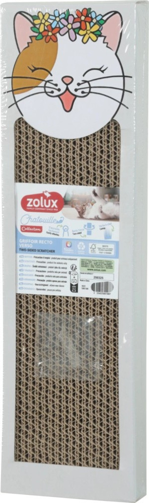 ZOLUX Drapka dla kota CHATOUILLE dwustronna z kocimiętką 13 x 4,5 x 45 cm