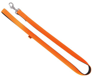 DINGO Smycz pojedyncza Energy - pomarańczowa 1,6cm x 120cm
