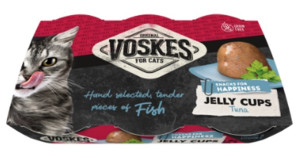 VOSKES Jelly Cups with Tuna 6x 25g