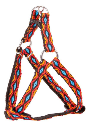 DINGO Szelki Fred Winnetou - czarne Rozm. 50