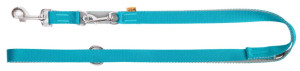 DINGO Smycz przedłużana Twilight Silver - morska 1cm x 220cm