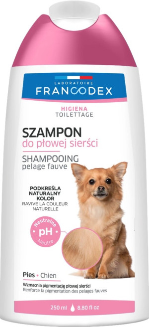 FRANCODEX Szampon do brązowej sierści 250 ml