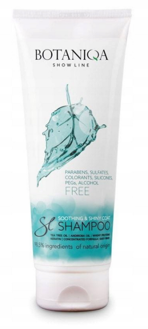 BOTANIQA SHOW LINE Szampon - Soothing and Shiny Coat 250ml