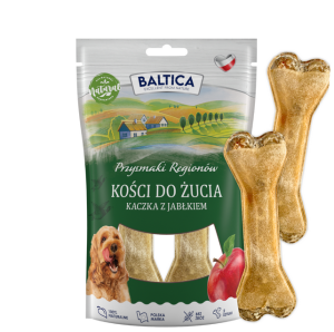 BALTICA PRZYSMAKI REGIONÓW Kości do żucia kaczka z jabłkiem 2 szt.