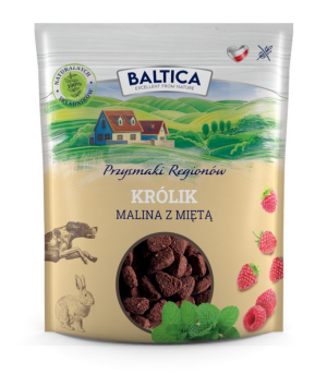 BALTICA PRZYSMAKI REGIONÓW Królik z maliną i miętą 600g