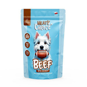 POKUSA Meaty Choice - Training treats Beef with Coconut 200g