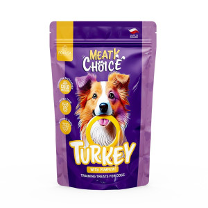 POKUSA Meaty Choice - Training treats Turkey with Pumpkin 200g