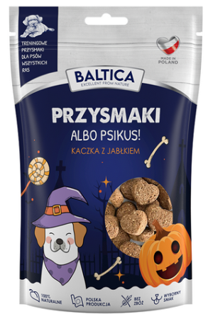 BALTICA Przysmaki Halloween Kaczka z jabłkiem 100g