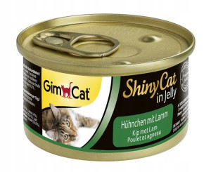 GIMCAT ShinyCat Jelly Kurczak z jagnięciną w galaretce 70g