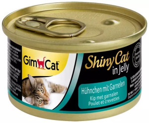 GIMCAT ShinyCat Kurczak z krewetkami w galaretce 70g
