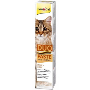 GIMCAT Pasta Duo Anti Hairball Malt z serem 50g