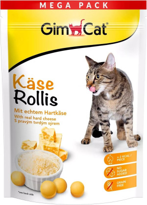 GIMCAT Kase-Rollis Cheezies - kuleczki z serem dla kota 425g
