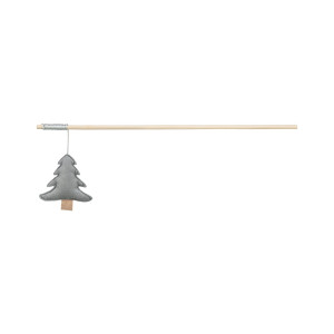 TRIXIE Xmas Wędka z choinką zabawka dla kota 48cm