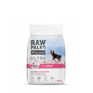 RAW PALEO Ultra Pork Adult Mini - sucha karma z wieprzowiną dla psów dorosłych ras małych 8kg
